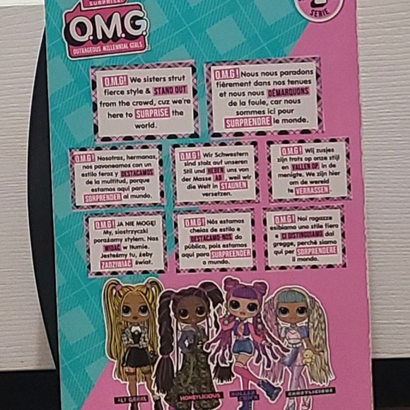 LOL Surprise! OMG Limited Edition  Alt Grrrl Fashion Doll - Picture 4 of 5